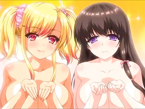 JKのWおっぱい＆Wまんこに囲まれてハーレム中出しご奉仕で天国イキできるとかパパ活サイコー！！